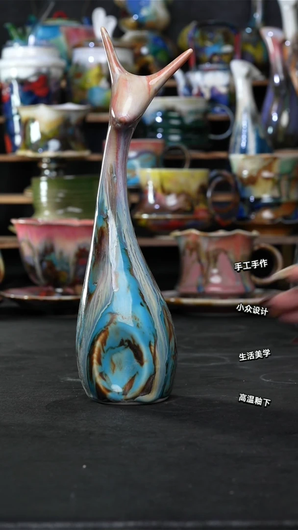 设计师款景德镇森涩手创陶瓷（食品级）476