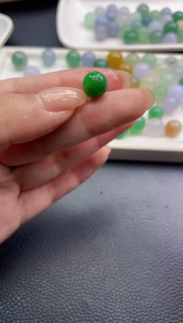 未镶嵌定制翡翠金***呆5772