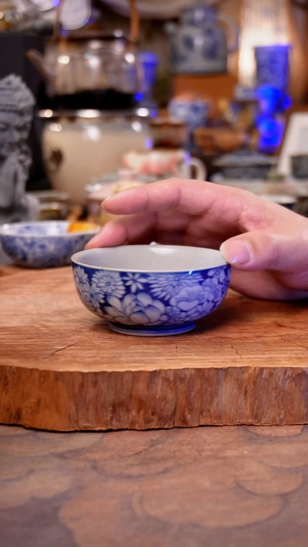 摆件陶万花手工手绘手工手绘