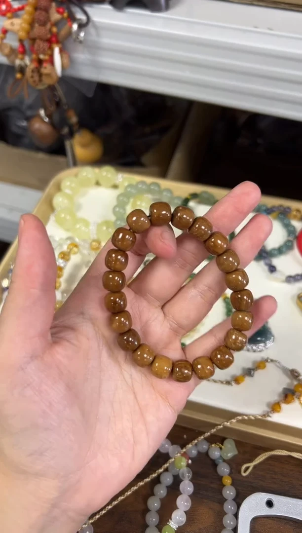 手串库克特A库克精工桶珠素圈手串10MM