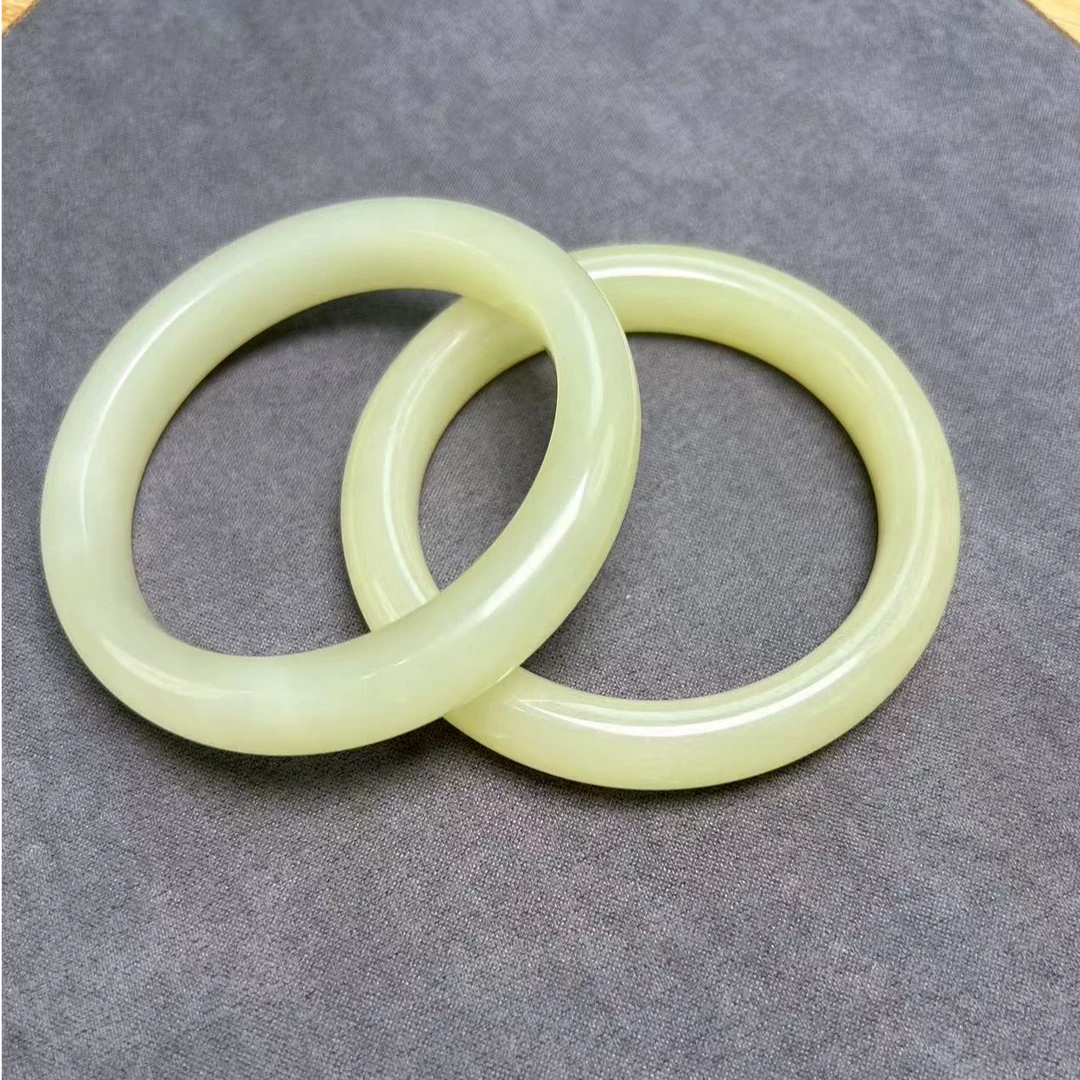 和田玉蜂蜜水手镯（颜色微区多样性发货拍一发一）