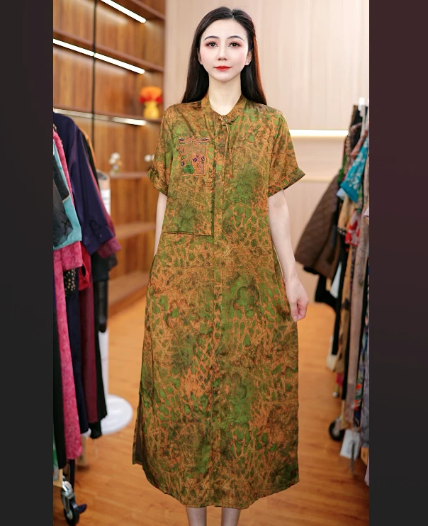 8-089-18新款时尚休闲连衣裙