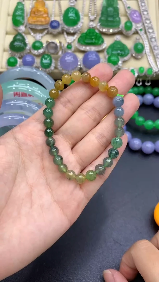 未镶嵌手链翡翠320-中国好珍宝