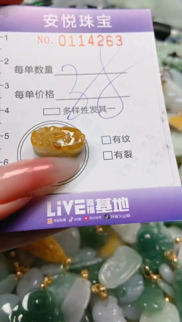 【闪购商品】翡翠颈饰未镶嵌闪购0114263