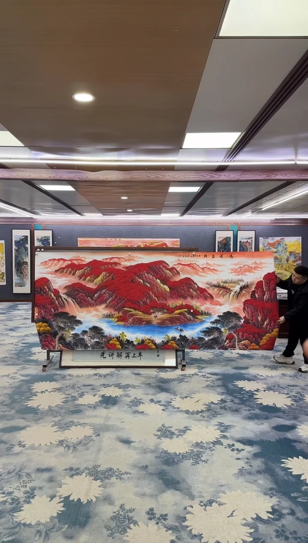 国画W-刘雪红-大丈二-山水国画