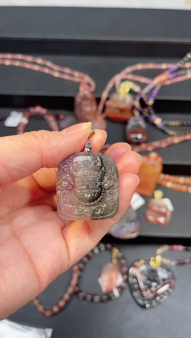 未镶嵌颈饰水晶【百晶灵儿】定制款