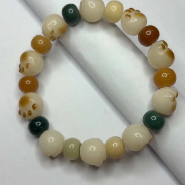 B56 菩提多宝渐变猫爪手串13mm多样发