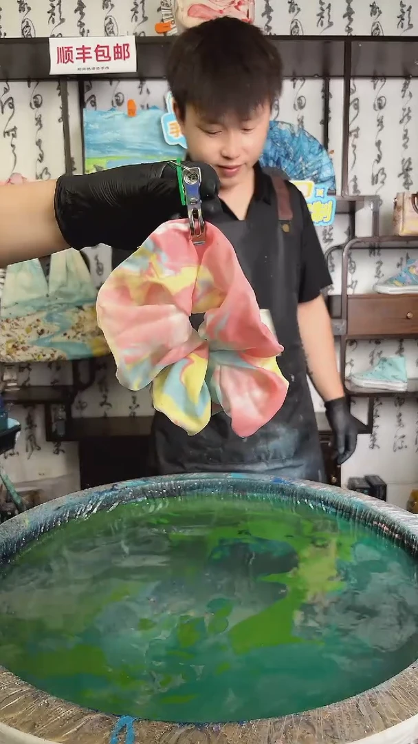 非金属布艺珍**花大肠发圈651号