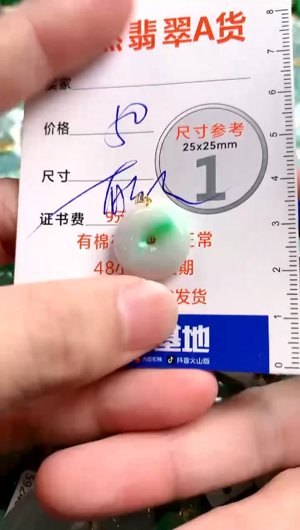 【闪购商品】翡翠颈饰18K金镶嵌13002707