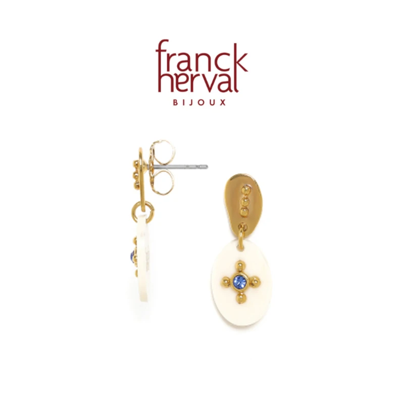合金耳饰  法国Franck Herval JOANNE系列 耳饰 原装进口