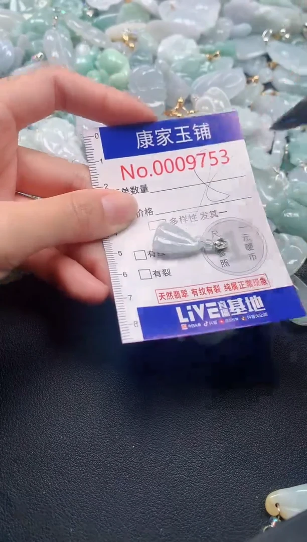 颈饰未镶嵌翡翠9753