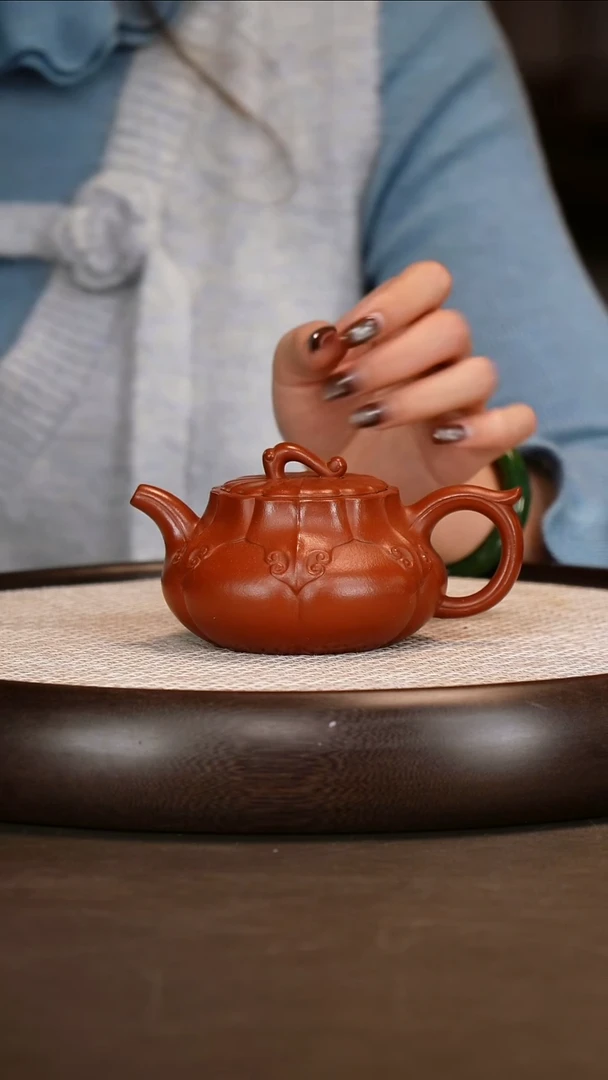 茶壶紫砂【耿浩】大红袍 平安如意  300CC