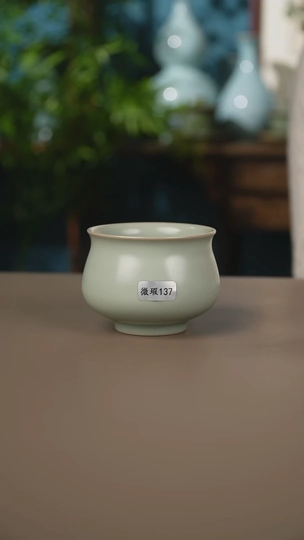 不开片玉兰杯微暇1