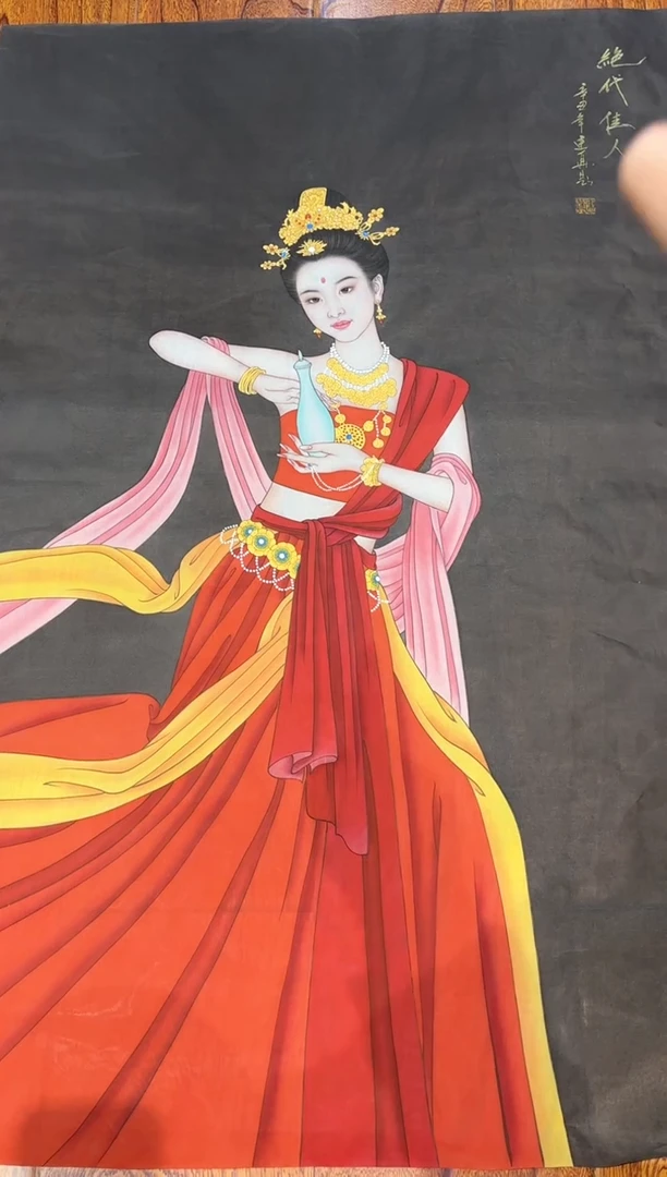 【闪购商品】国画周建真老师绘画作品21-95