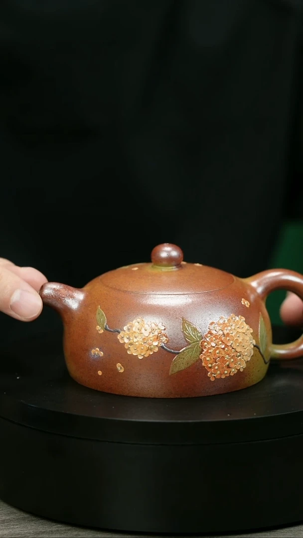 茶壶紫砂我****2H2126蒋静明段泥半月