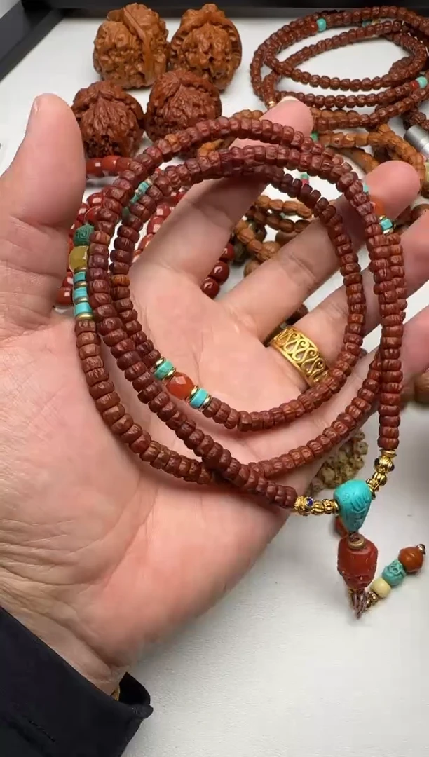 柏香籽/百香籽把件中午好呀