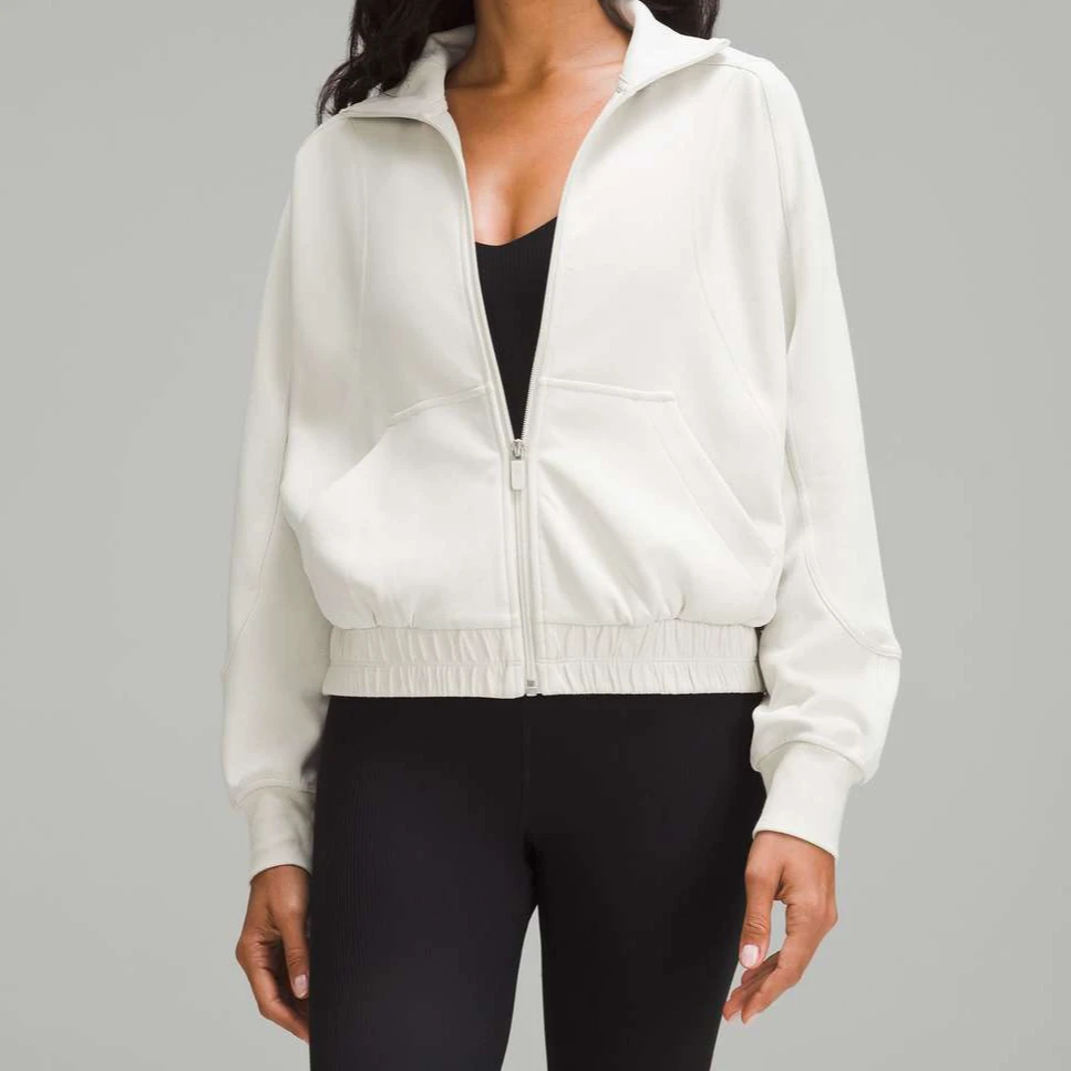 原厂 Softstreme 女士口袋款拉链立领衫