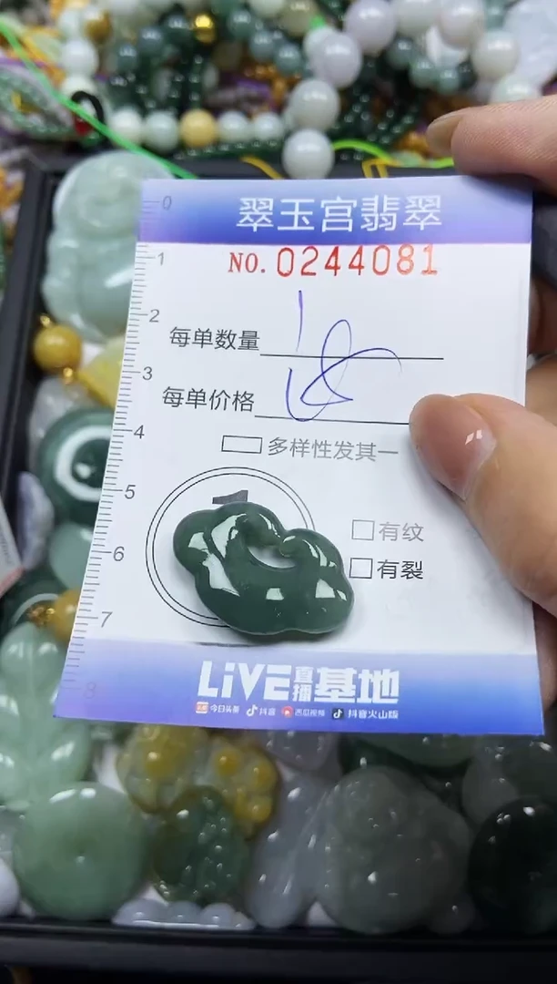 颈饰未镶嵌翡翠闪购C0244081