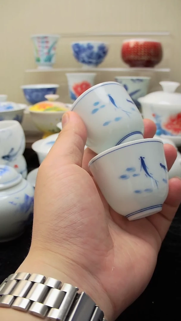 杯子景德镇瓷瓷瓷