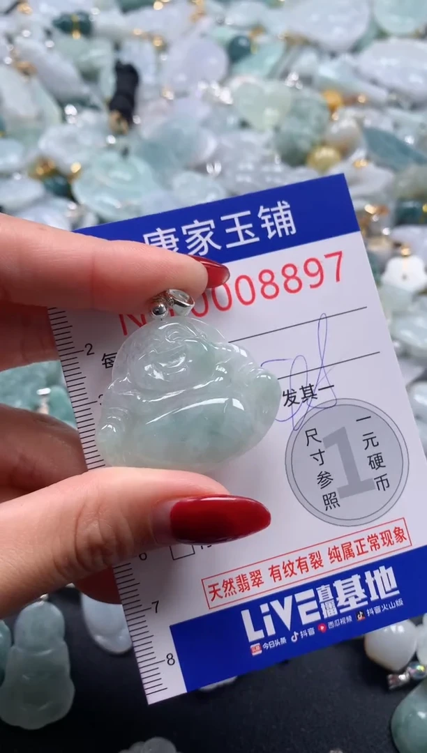 颈饰未镶嵌翡翠8897