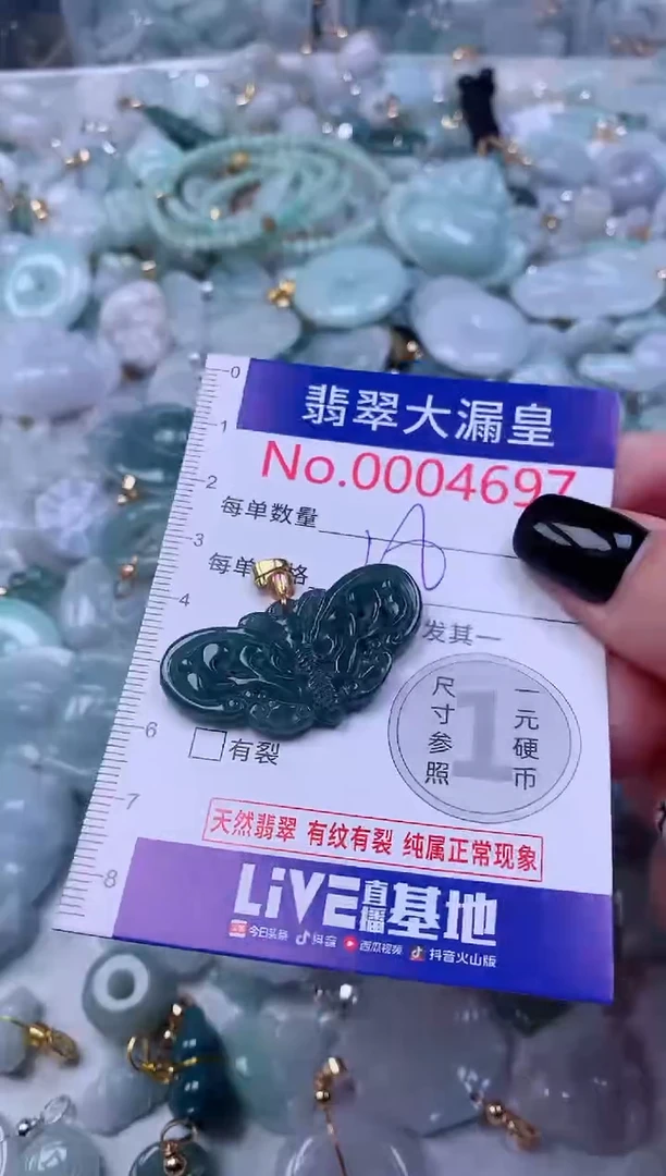 颈饰未镶嵌翡翠4697