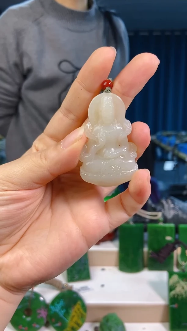 【闪购商品】和田玉挂件未镶嵌1