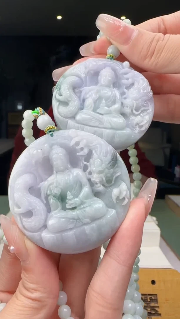 【闪购商品】翡翠吊坠(赠链)未镶嵌多样性发一MM@@WS50207H005