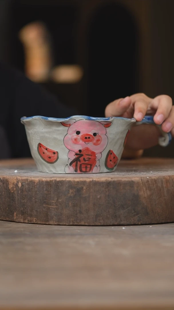 瓷片景德镇高温釉下彩（食品级）