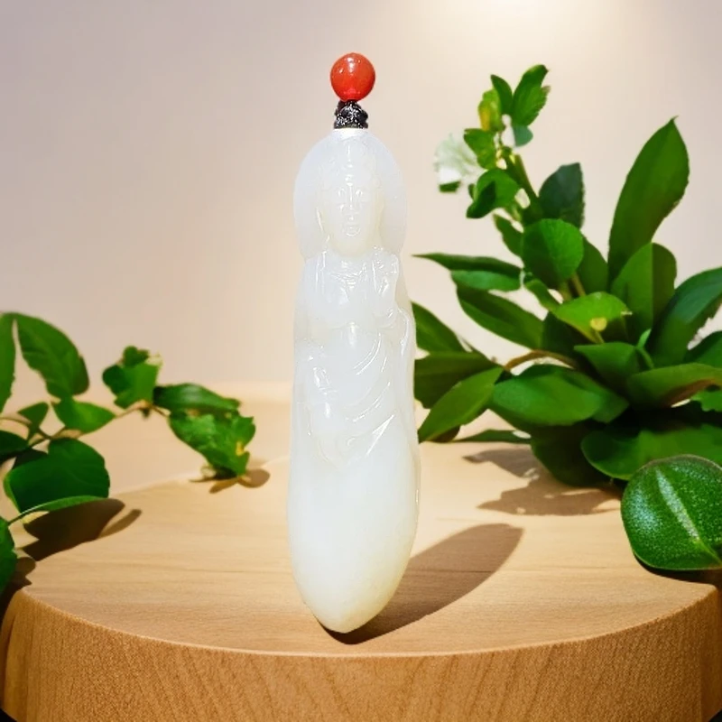 和田玉吊坠(不含链)未镶嵌