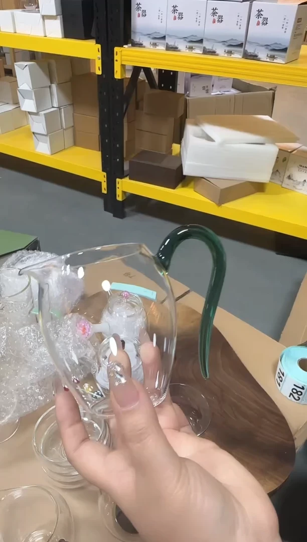 【闪购商品】墨绿色怡然公道杯