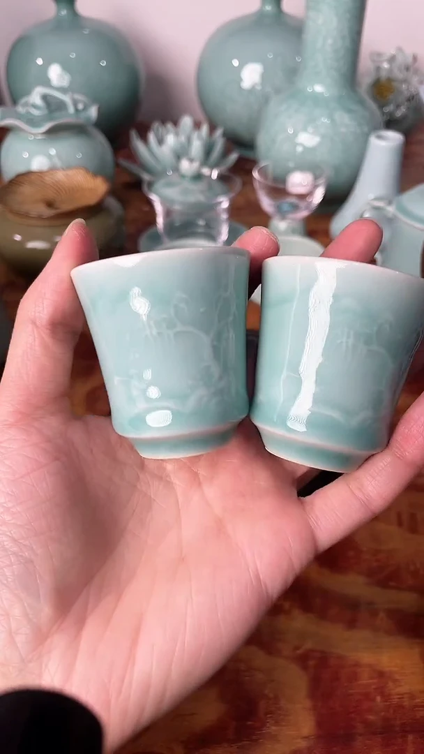 【闪购商品】2个 福利品 福利品 龙泉青瓷