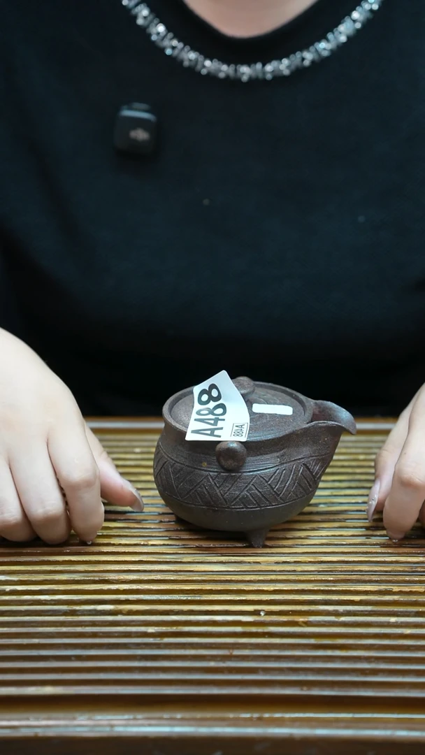 万古烧粗陶手工茶具