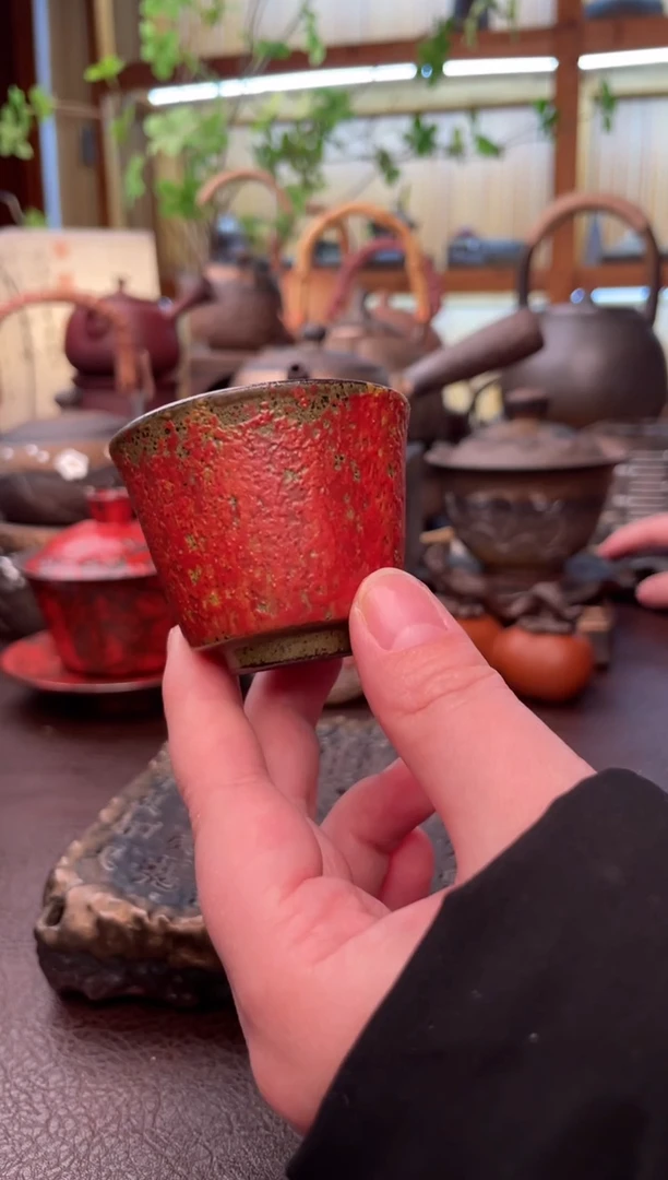 【闪购商品】瓷片瓷野粗陶茶具