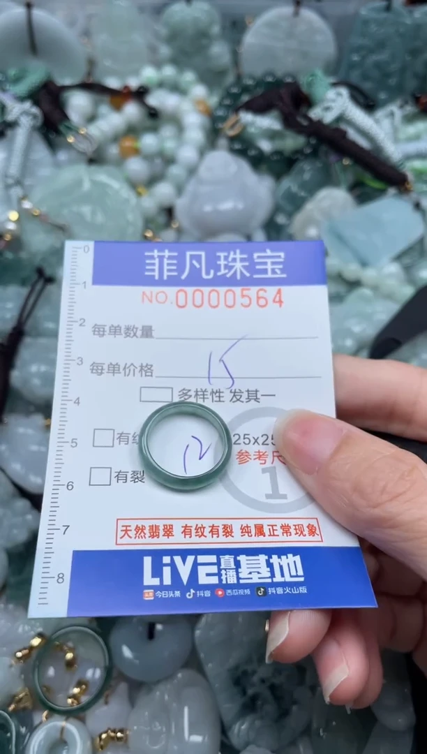 【闪购商品】翡翠颈饰未镶嵌00..0564