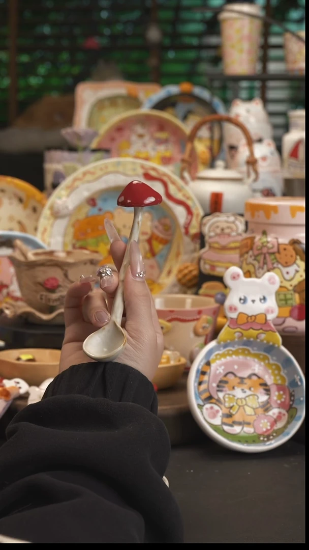 【原创设计】德化手绘陶瓷