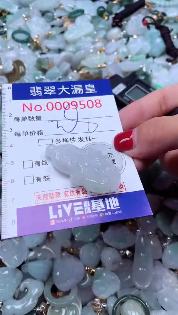 颈饰未镶嵌翡翠9508