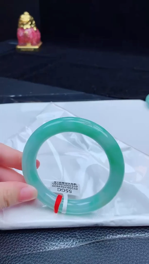 翡翠手镯未镶嵌缅甸天然翡翠A货手镯