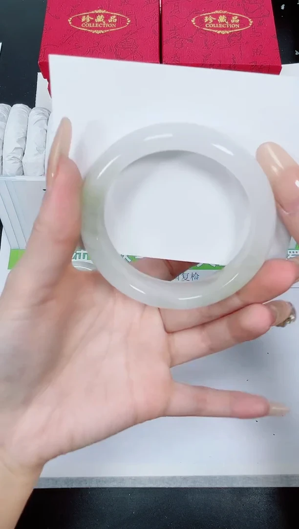 【闪购商品】石英质玉手镯合金K311-54.0