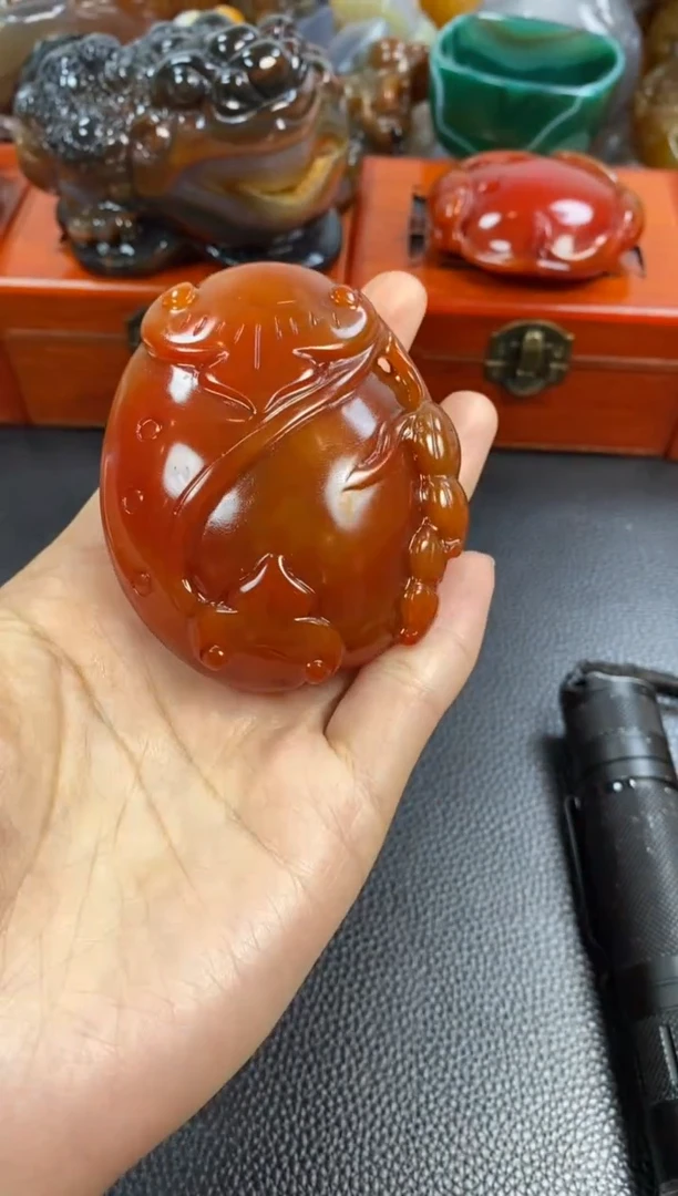 未镶嵌手把玛瑙/玉髓天**迪1