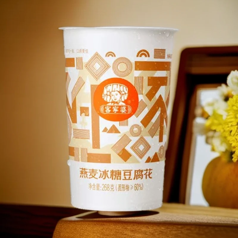 客家婆罗浮山0卡糖燕麦可吸原味山水豆腐花方便免撕即食豆花