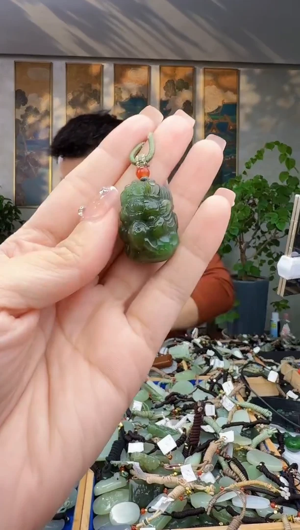 未镶嵌和田玉挂件拍一发一