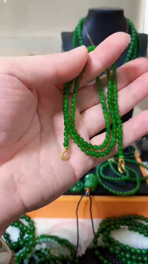 【闪购商品】和田玉（碧玉）项链未镶嵌4