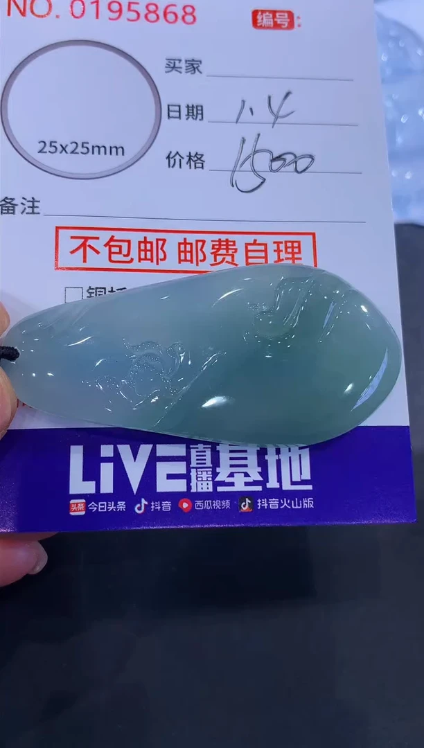 颈饰未镶嵌翡翠不**舟！