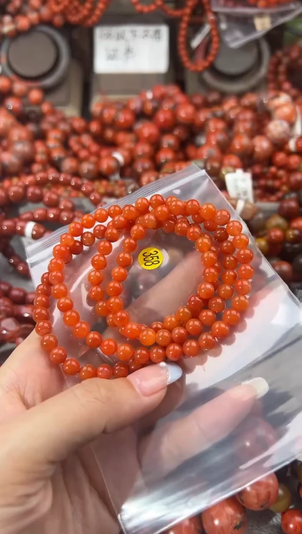 未镶嵌手串南红玛瑙6