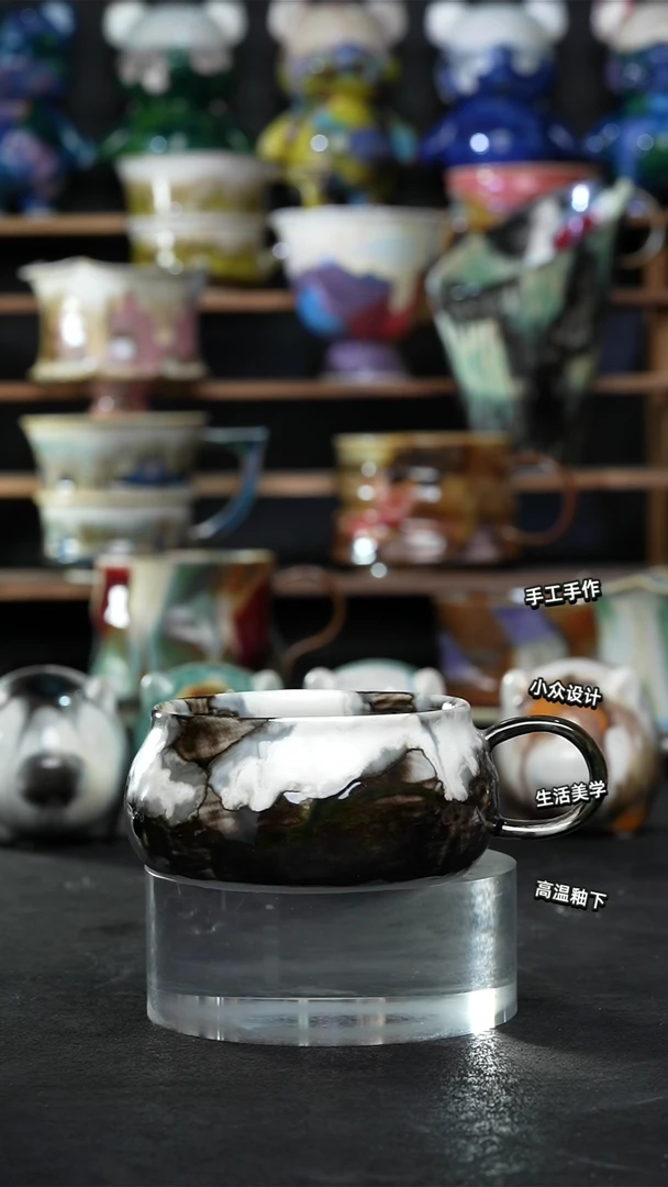 设计师款景德镇森涩手创陶瓷（食品级）233