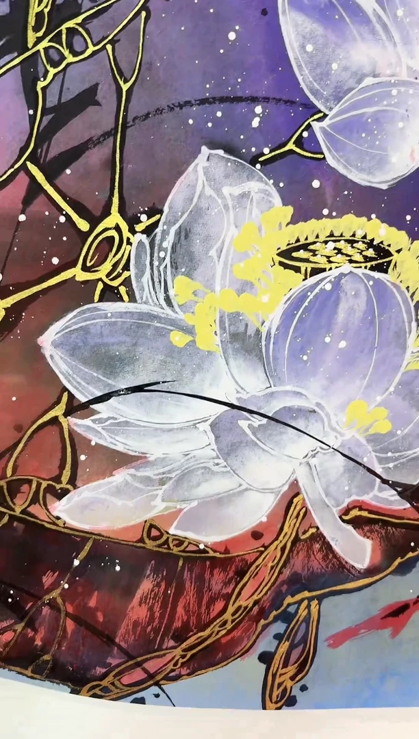 【闪购商品】国画国画道一老师手绘作品D100