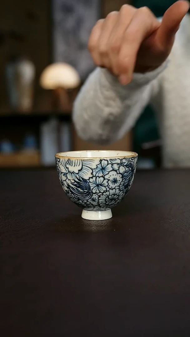 【闪购商品】景德镇陶瓷杯碗柴烧多人