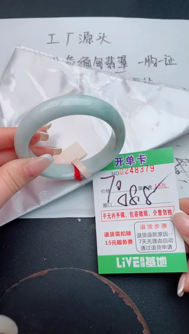 未镶嵌手镯翡翠79