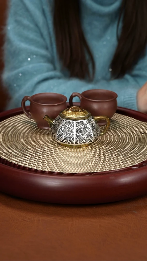 茶壶紫砂顾顺芝  一对杯