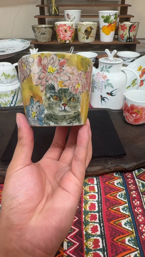 瓷景德镇高温釉下陶瓷